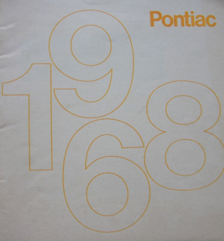 Pontiac Modellprogramm 1968 Automobilprospekt (10805)