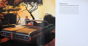 Preview: Pontiac Modellprogramm 1968 Automobilprospekt (10805)