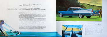 Preview: Chrysler Modellprogramm 1957 "The mighty Chrysler" Automobilprospekt (10797)
