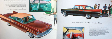 Preview: Chrysler Modellprogramm 1957 "The mighty Chrysler" Automobilprospekt (10797)
