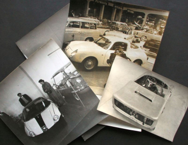 Abarth 500 Prototype and 750 Vigniale 1959 four factoryphotos (10827)