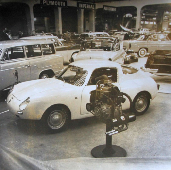 Abarth 500 Prototype and 750 Vigniale 1959 four factoryphotos (10827)