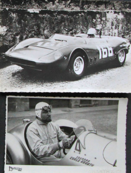 Abarth Racingdriver Convolute 1960 five Factoryphotos (10828)