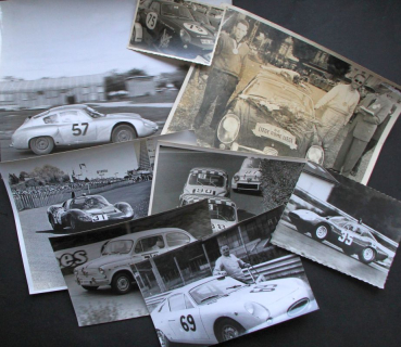 Abarth Racingcars Convolute 1960 nine Factoryphotos (10829)