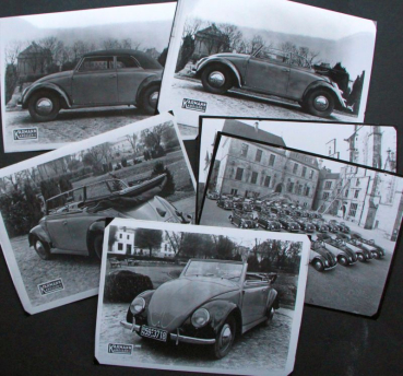 Volkswagen Beetle Karmann Convertible 1949 six Factoryphotos (10826)