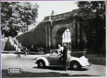 Volkswagen Käfer Karmann Cabriolet 1949 Werksfoto (10838)