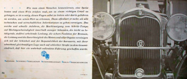 Preview: NAG V8 Achtzylinder 18/100 PS Modellprogramm 1931 Automobilprospekt (10853)