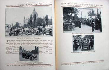 Continental Reifen "Prinz Heinrich Fahrt 1911" Automobil-Rennsport 1911 (10913)