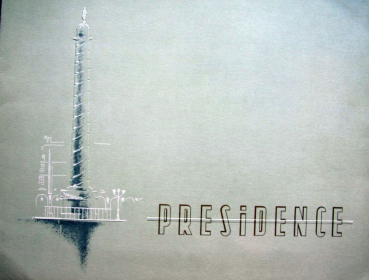 Simca Presidence V8 Modellprogramm 1964 Automobilprospekt-Mappe (10912)