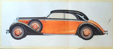 Preview: Mercedes-Benz 320 Modellprogramm 1939 Automobilprospekt (10908)