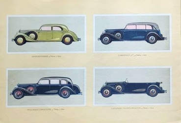 Preview: Mercedes-Benz 320 Modellprogramm 1939 Automobilprospekt (10908)