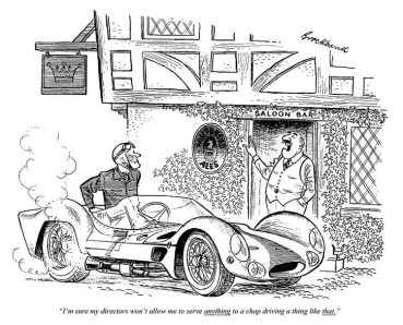 Preview: Brockbank "Motoring through Punch 1900-1970" Automobil-Karikatur 1971 (10922)