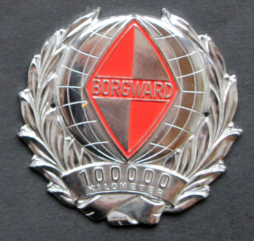 Borgward 100.000 km Plakette 1960 (10933)