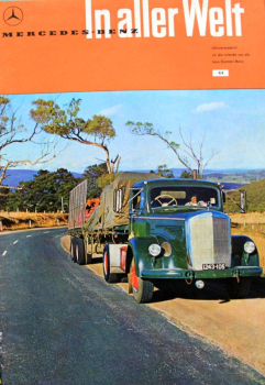 "Mercedes-Benz in aller Welt" Firmen-Magazin 1960 (10940)