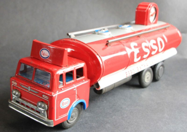 Preview: Marusan Esso Tanklastzug 1963 Blechmodell mit Friktionsantrieb (10957)