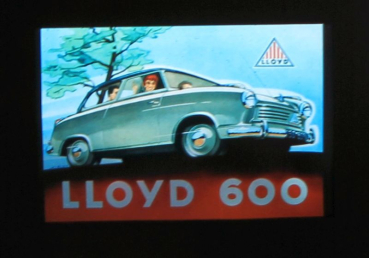 Preview: Borgward Lloyd Kinodias 1958 drei Motive (10971)