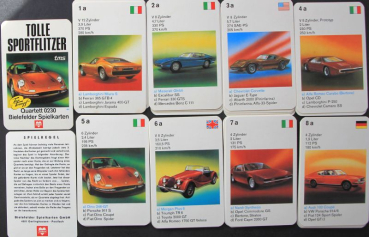 Preview: Bielefelder Spielkarten "Tolle Sportflitzer" Cardgame 1969 (10964)