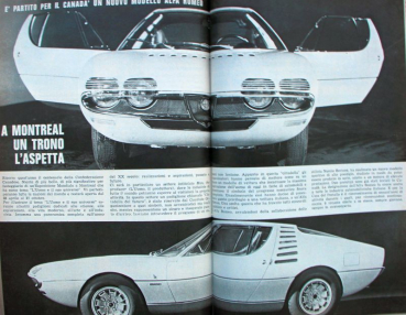 "Il Quadrifoglio" Alfa-Romeo Magazin 1966-1967  kompletter Jahrgang gebunden (10993)