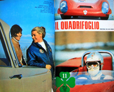 Preview: "Il Quadrifoglio" Alfa-Romeo Magazin 1969 kompletter Jahrgang gebunden (10992)