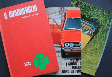 Preview: "Il Quadrifoglio" Alfa-Romeo Magazin 1972 kompletter Jahrgang gebunden (6831)