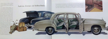 Preview: Mercedes-Benz 219 Modellprogramm 1959 Automobilprospekt (11002)