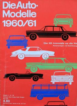 "Die Auto-Modelle Katalog 1960/61" Automobil-Jahrbuch (11005)