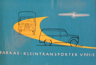 Barkas V 901/2 Kleintransporter Modellprogramm 1962 Lastwagenprospekt (11013)