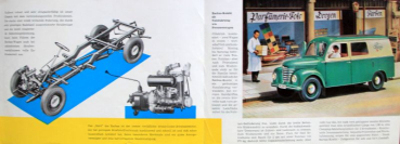 Preview: Barkas V 901/2 Kleintransporter Modellprogramm 1962 Lastwagenprospekt (11013)