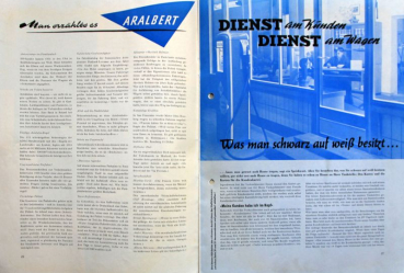 Preview: BV Aral "BV Voran" Tankstellen-Zeitschrift 1956 (11025)