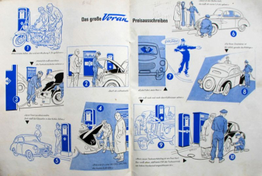 Preview: BV Aral "BV Voran" Tankstellen-Zeitschrift 1953 (11024)