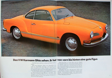 Preview: Volkswagen Karmann-Ghia Modelprogram 1973 Carbrochure (0906)