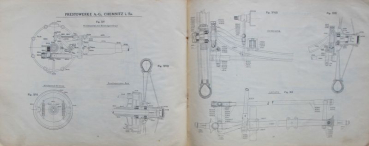Preview: Presto Motorwagen 1912 Ersatzteilliste (11128)