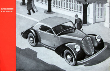 Preview: Steyr 100 Modellprogramm 1936 Automobilprospekt (11124)
