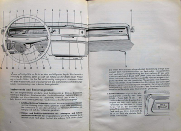 Preview: Opel Kapitaen Admiral 1964 Owner Manual (11134)