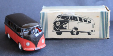 Wiking Volkswagen Transporter T1 Achtsitzer 1960 Plastikmodell mit Originalbox (11153)