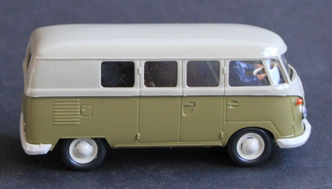 Preview: Wiking Volkswagen T1 Transporter Achtsitzer 1960 Plastikmodell (11154)