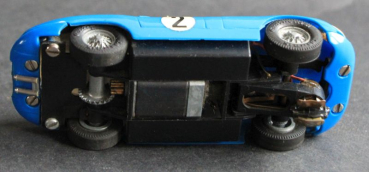 Carrera Universal Jaguar E Type Rennbahn-Modell mit Motor 1965 in Originalbox (11159)