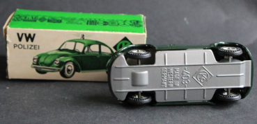 Preview: CKO Kellermann Volkswagen Käfer "Polizei" 1970 Blechmodell mit Friktionsantrieb in Originalbox (11162)