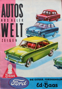 Haas Brause "Autos aus aller Welt" Sammelbilder-Album 1954 (11180)