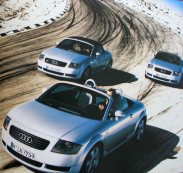 Preview: Audi TT Roadster Modellprogramm 1999 Automobilprospekt (11206)