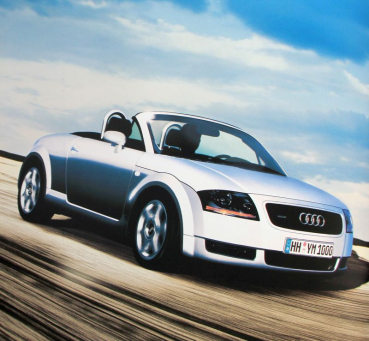 Audi TT Roadster Modellprogramm 1999 Automobilprospekt (11206)