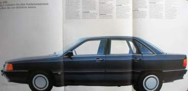 Preview: Audi 100 Avant Modellprogramm 1984 Automobilprospekt (11207)