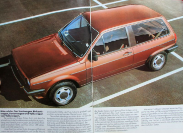 Preview: Volkswagen Polo Modellprogramm 1982 Automobilprospekt (11216)
