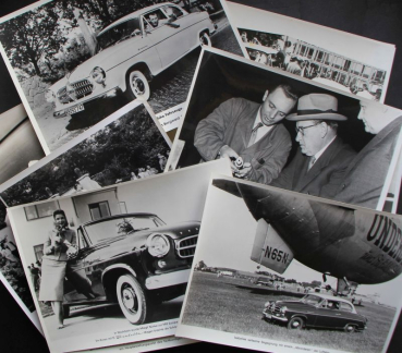 Preview: Borgward Fotomappe mit 20 Werksfotos (11221)