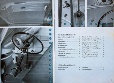 Preview: Volkswagen T1 Transporter 1957 Betriebsanleitung (11192)
