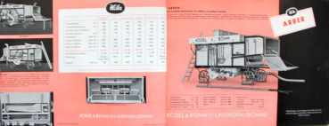 Preview: Ködel & Böhm Landmaschinen Modellprogramm 1950 Landwirtschaftskatalog (11222)