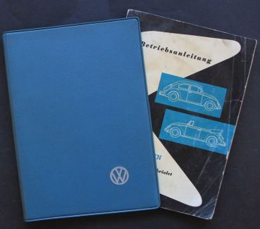 Volkswagen Käfer 1961 Betriebsanleitung mit Originalmappe (11236)
