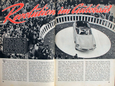 Preview: "Hobby - Das Magazin der Technik" 1956 Citroen DS Technik-Magazin (11254)