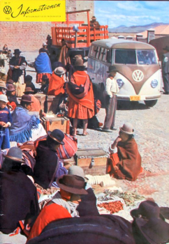 "Volkswagen Informationen" Mitteilungsblatt 1963 VW-Magazin (11257)