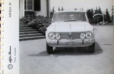Alfa Romeo Giulia TS 1965 Werks-Fotomappe (11292)